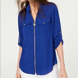 Michael Kors Dog Tag Top